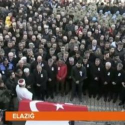 İzmir şehitlerine veda