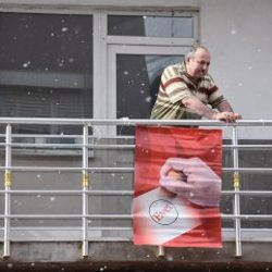 Bayrak asan dayı referandumda evet diyecek