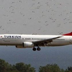THY uçağı acil iniş yaptı