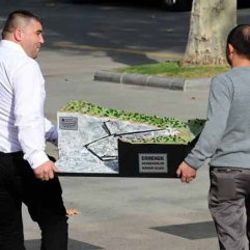 Ermenek'teki madenin maketi Bakanlar Kuruluna getirildi