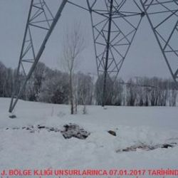 Elektrik direğinin altında EYP bulundu
