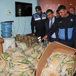 Adana'da kaçak ekmek imalathanesine baskın düzenlendi