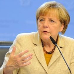 Angela Merkel'in smileyini yaptılar
