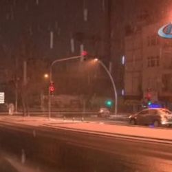 Ankara'da kar yağışı etkili oldu