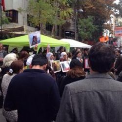 Ankara'da olaysız Kobani'ye destek eylemi