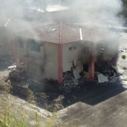 Manavgat'taki ilköğretim okulunda patlama meydana geldi
