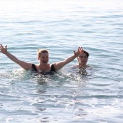 Antalya'da ocak ayında deniz keyfi