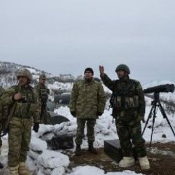 Mehmetçik'ten ağır kış şartlarında operasyon