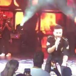Serenay Sarıkaya ve Ezgi Mola, Tarkan konserinde