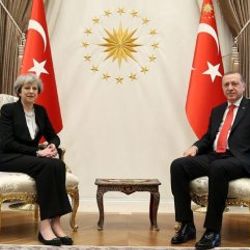Erdoğan ve May'den ortak basın toplantısı