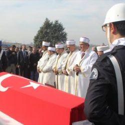Osmaniye'de şehit polis toprağa verildi