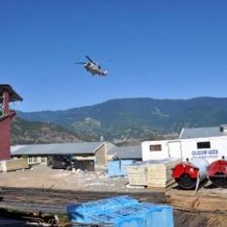 Başbakan'ın helikopteri inerken kaza yaptı: 3 yaralı
