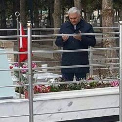 Başbakan Yıldırım'dan şehit Halisdemir'e dua
