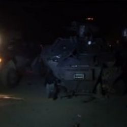 Batman'da polisleri taşıyan araca tuzak