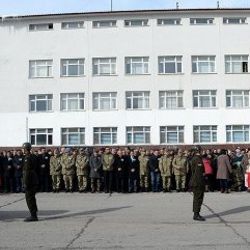 Bitlis'te şehit askerler için tören düzenlendi