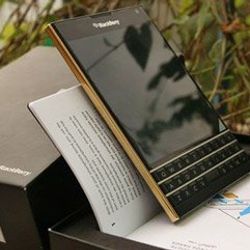 BlackBerry Passport bu kez altın kaplama