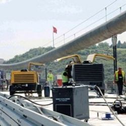 Boğaziçi Köprüsü'nde bakım çalışmaları başladı