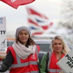 British Airways çalışanları 2 günlük greve gitti