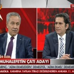 Bülent Arınç'tan Ekmeleddin İhsanoğlu'na isim eleştirisi