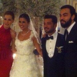 Buse Terim ve Volkan Bahçekapılı'nın düğününden kareler