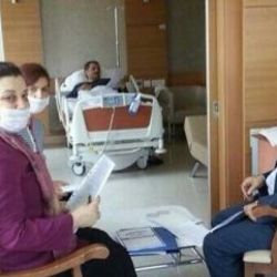 Faruk Çelik'in hastaneden ilk görüntüsü