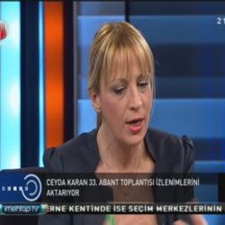 Ceyda Karan artık Cemaat medyasında yorum yapıyor İZLE