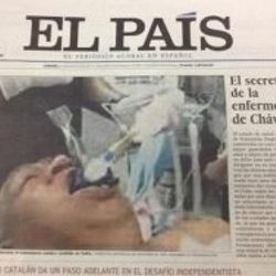 Chavez fotoğrafı gazetenin başını yaktı