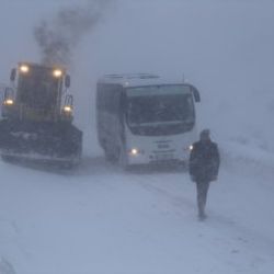 Konya'da mahsur kalan öğrenciler kurtarıldı