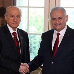 Başbakan Yıldırım ile Bahçeli arasında görüşme