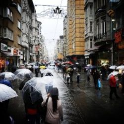 İstanbul'da metrekareye 50 kilogram yağış düştü