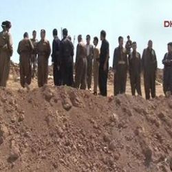 Canlı şehitler Musul'a doğru yola çıktı
