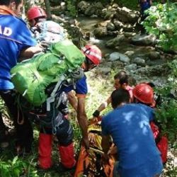 Bursa'da kayalıklardan düşen adam 2 saatte kurtarıldı