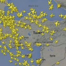 Türk hava sahasında rekor