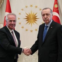 Erdoğan TÜSİAD heyetini Beştepe'de kabul etti