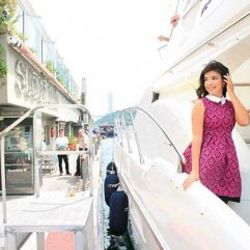 Indila geldiği gibi soluğu kebapçıda aldı