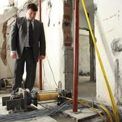 Çubuk'ta deprem etki deneyi başladı