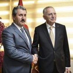 Ekmeleddin İhsanoğlu BBP'yi ziyaret etti İZLE