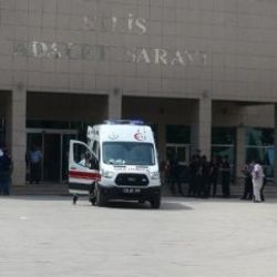 Kilis Adliyesi'nde silahlı kavga