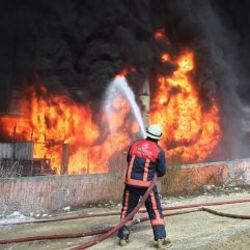 Bursa'da yangın