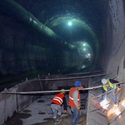 Kop Tüneli'nde çalışmalar devam ediyor