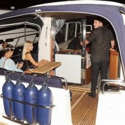 Hacı Sabancı'nın gece kaçamağı