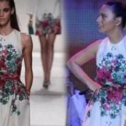 Ebru Gündeş 17 bin liralık kıyafetle döndü
