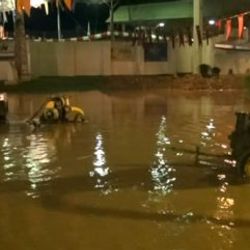 Edirne Kırkpınar'ı su bastı