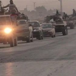 El Nusra'dan Suriye'de askeri konvoy şovu - İzle