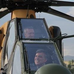 Cumhurbaşkanı Gül saldırı helikopteri ATAK'ı övdü
