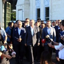 Cumhurbaşkanı Erdoğan Hz. Ali Camii'nde