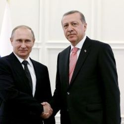 Cumhurbaşkanı, Putin'le görüştü