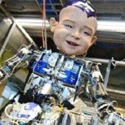 Bebek robot görenleri şaşırttı