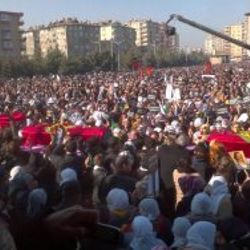 3 PKK'lının cenazesi Diyarbakır'da