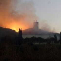 Çanakkale Açık Cezaevi'ndeki yangın panik yarattı
